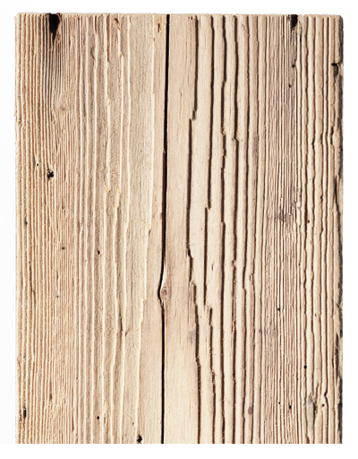 Raw floorboard, softwood