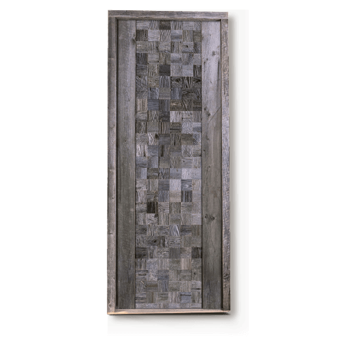 Porte Alpage, mosaic, gris