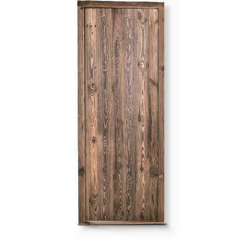 Zdjęcie drzwi kaukaskich, vertical, brown
